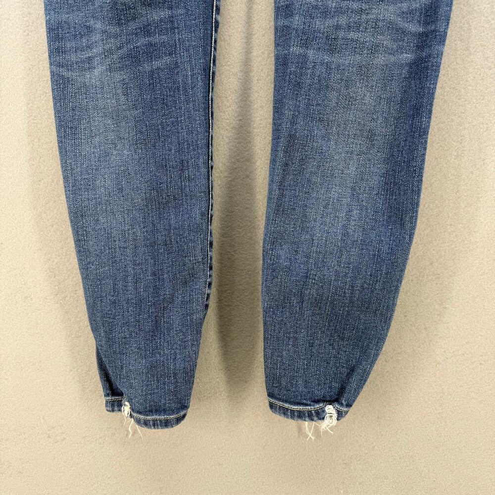 BKE Jeans Women's 25 (2) Blue Stella Mid-Rise Slim Fit Ankle Skinny Preppy - Picture 5 of 13